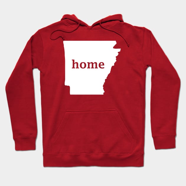 Arkansas Home Hoodie by TBM Christopher